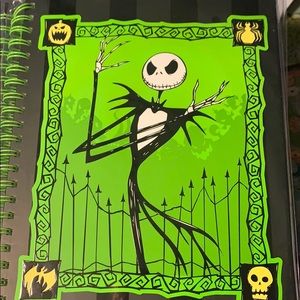 Disney nightmare before Christmas notebook